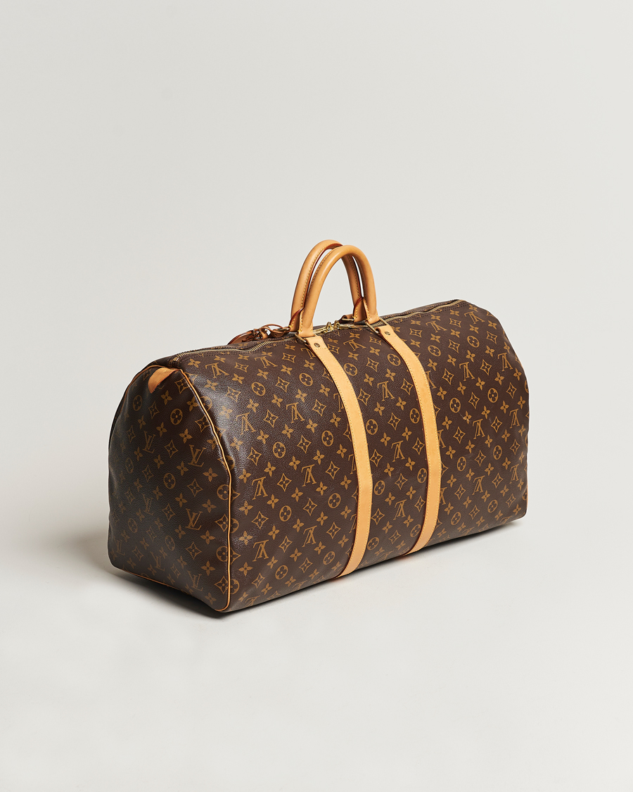 Mies | Louis Vuitton Pre-Owned Keepall 55 Bag Monogram | Louis Vuitton Pre-Owned | Keepall 55 Bag Monogram