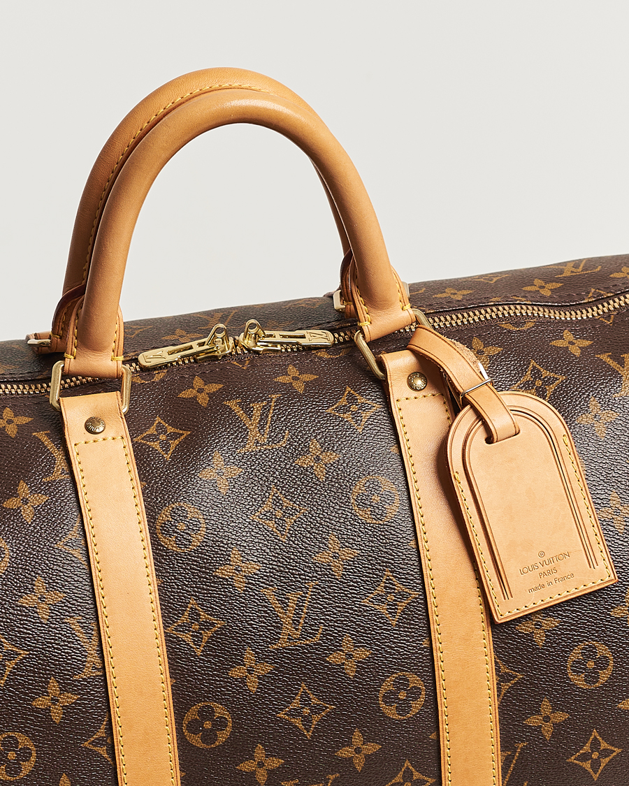 Mies | Louis Vuitton Pre-Owned Keepall 55 Bag Monogram | Louis Vuitton Pre-Owned | Keepall 55 Bag Monogram