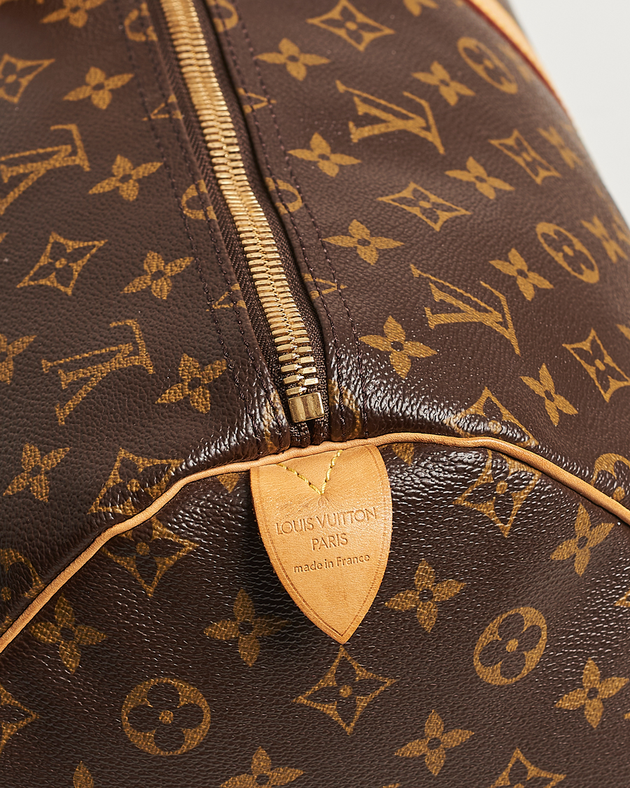 Mies | Louis Vuitton Pre-Owned Keepall 55 Bag Monogram | Louis Vuitton Pre-Owned | Keepall 55 Bag Monogram