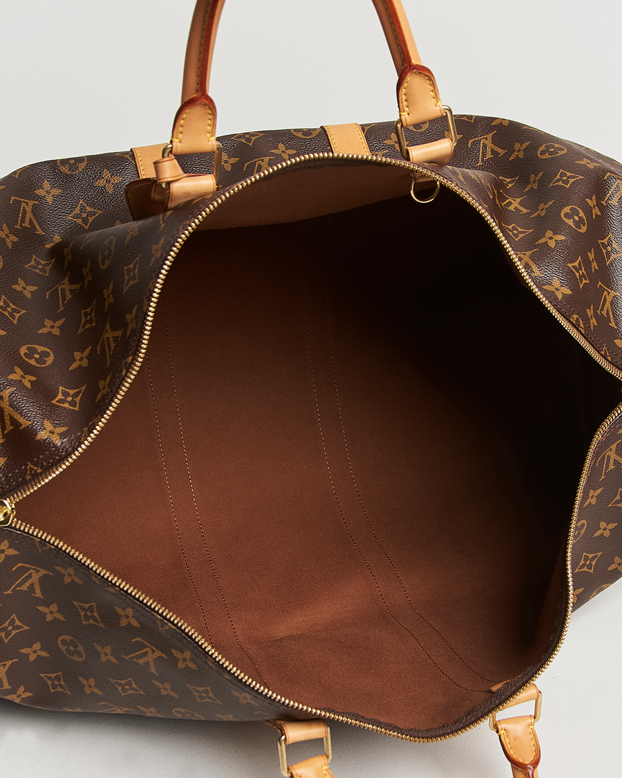 Mies | Louis Vuitton Pre-Owned Keepall 55 Bag Monogram | Louis Vuitton Pre-Owned | Keepall 55 Bag Monogram