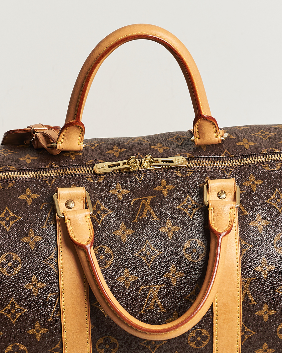Mies | Louis Vuitton Pre-Owned Keepall 55 Bag Monogram | Louis Vuitton Pre-Owned | Keepall 55 Bag Monogram