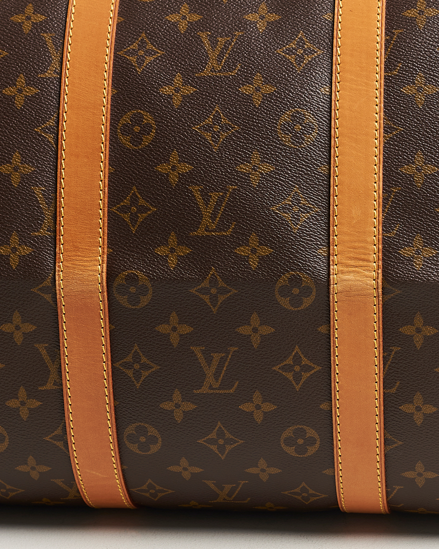 Mies | Louis Vuitton Pre-Owned Keepall 55 Bag Monogram | Louis Vuitton Pre-Owned | Keepall 55 Bag Monogram