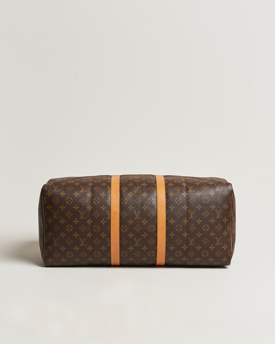 Mies | Louis Vuitton Pre-Owned Keepall 55 Bag Monogram | Louis Vuitton Pre-Owned | Keepall 55 Bag Monogram