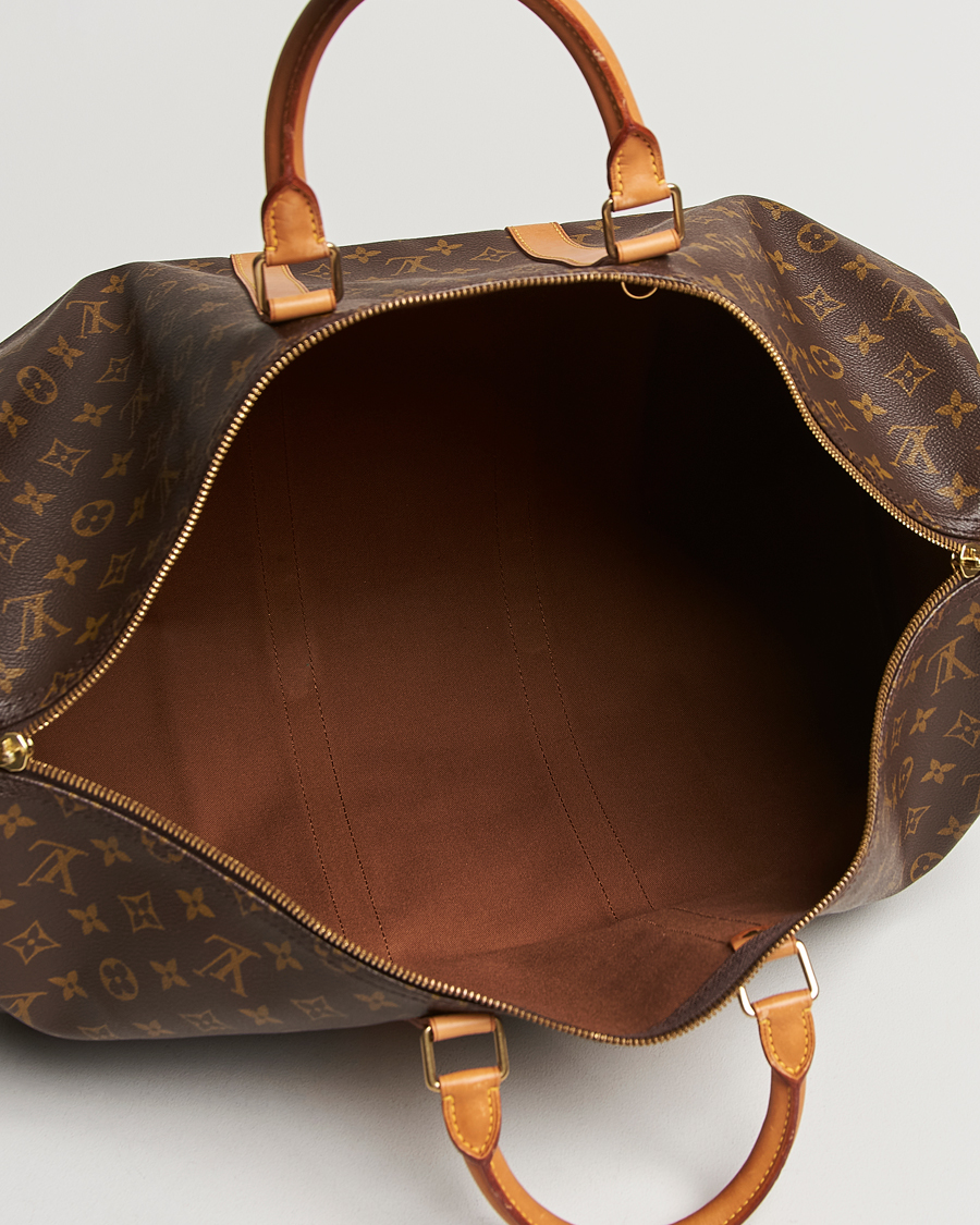 Mies | Louis Vuitton Pre-Owned Keepall 55 Bag Monogram | Louis Vuitton Pre-Owned | Keepall 55 Bag Monogram