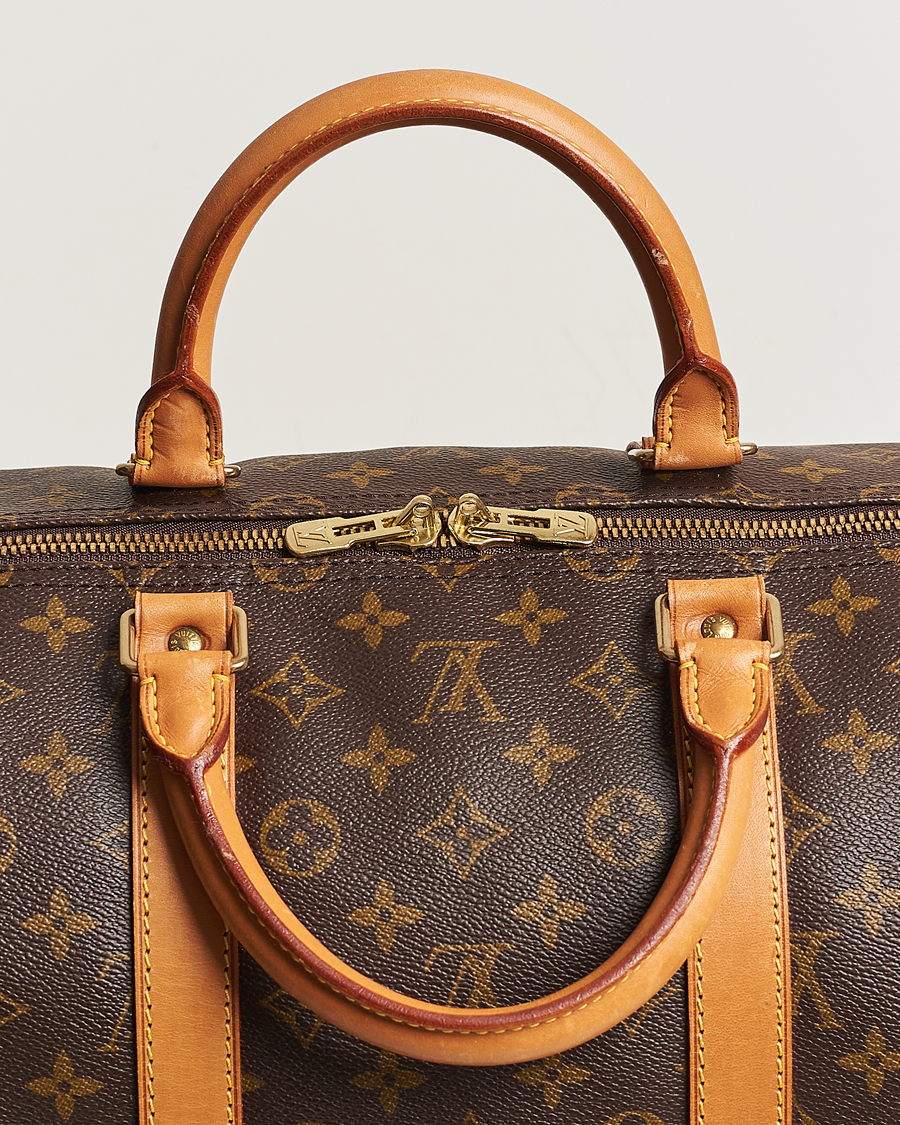 Mies | Louis Vuitton Pre-Owned Keepall 55 Bag Monogram | Louis Vuitton Pre-Owned | Keepall 55 Bag Monogram
