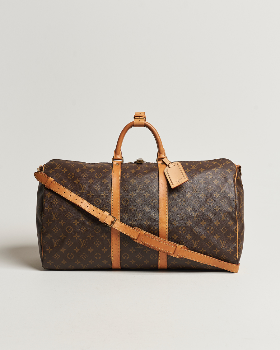Mies | Louis Vuitton Pre-Owned Keepall Bandoulière 55 Monogram | Louis Vuitton Pre-Owned | Keepall Bandoulière 55 Monogram