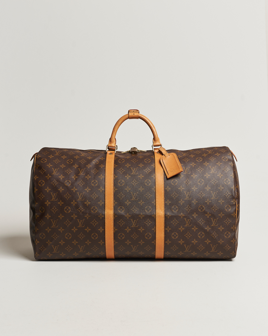 Mies | Louis Vuitton Pre-Owned Keepall 60 Bag Monogram | Louis Vuitton Pre-Owned | Keepall 60 Bag Monogram