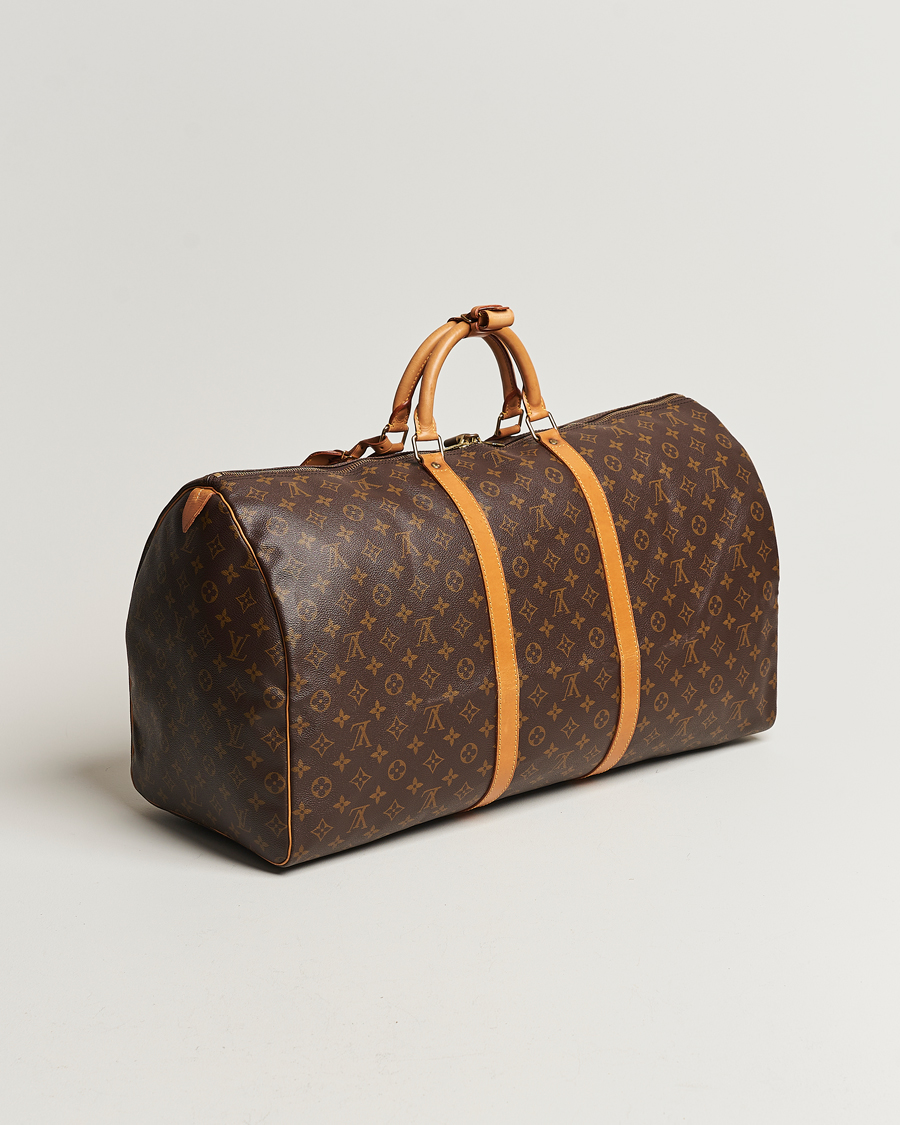 Mies | Louis Vuitton Pre-Owned Keepall 60 Bag Monogram | Louis Vuitton Pre-Owned | Keepall 60 Bag Monogram