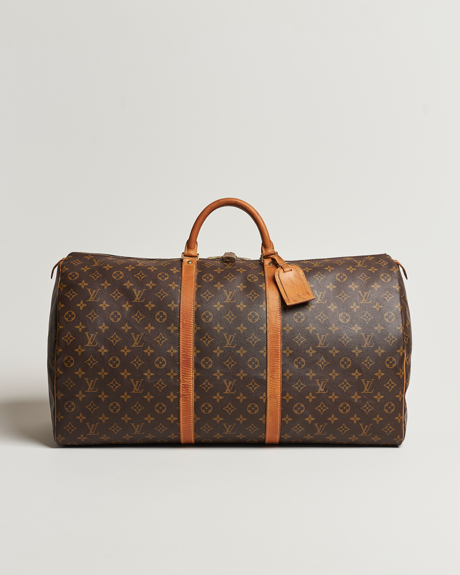 Mies | Louis Vuitton Pre-Owned Keepall 60 Bag Monogram | Louis Vuitton Pre-Owned | Keepall 60 Bag Monogram