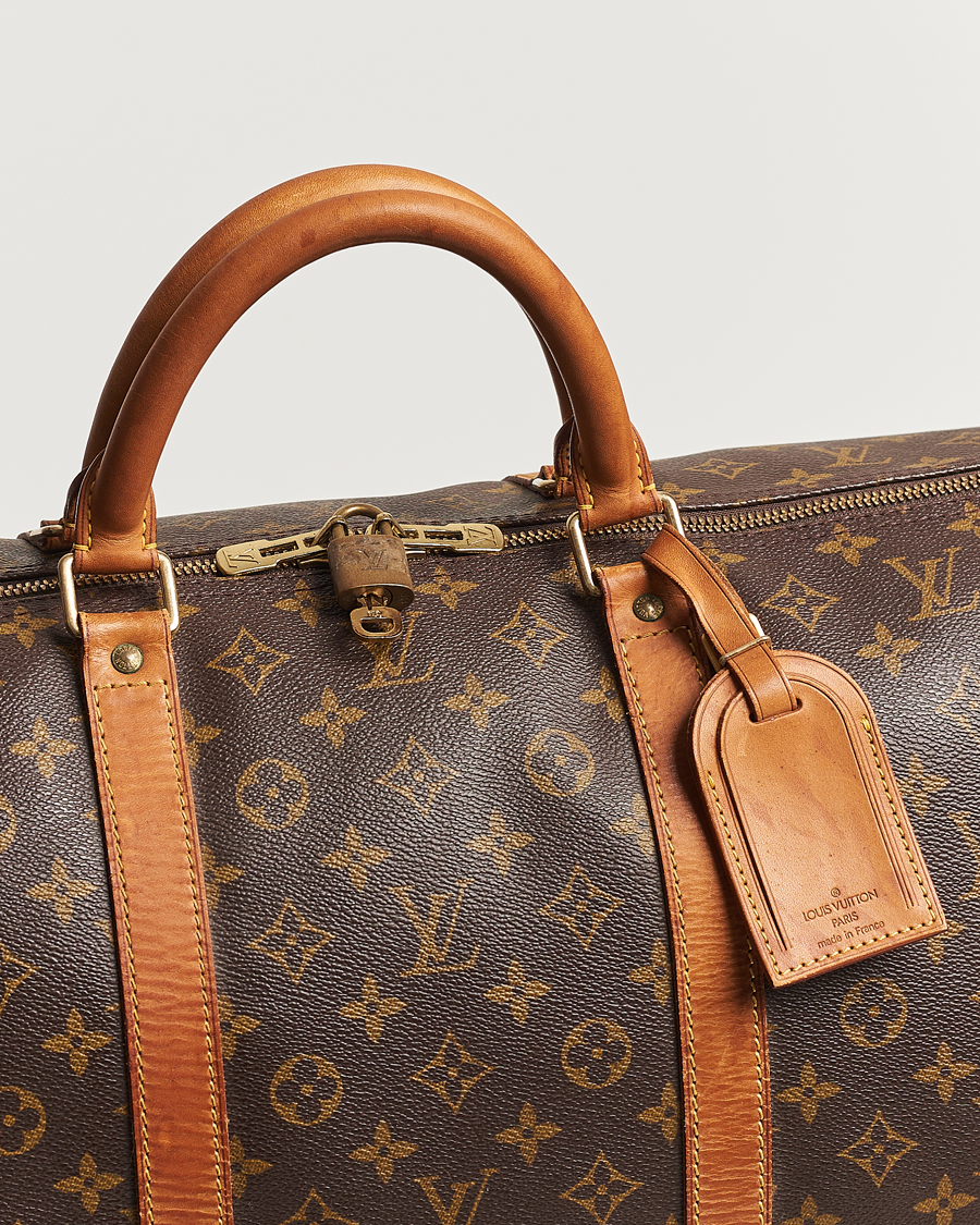 Mies | Louis Vuitton Pre-Owned Keepall 60 Bag Monogram | Louis Vuitton Pre-Owned | Keepall 60 Bag Monogram
