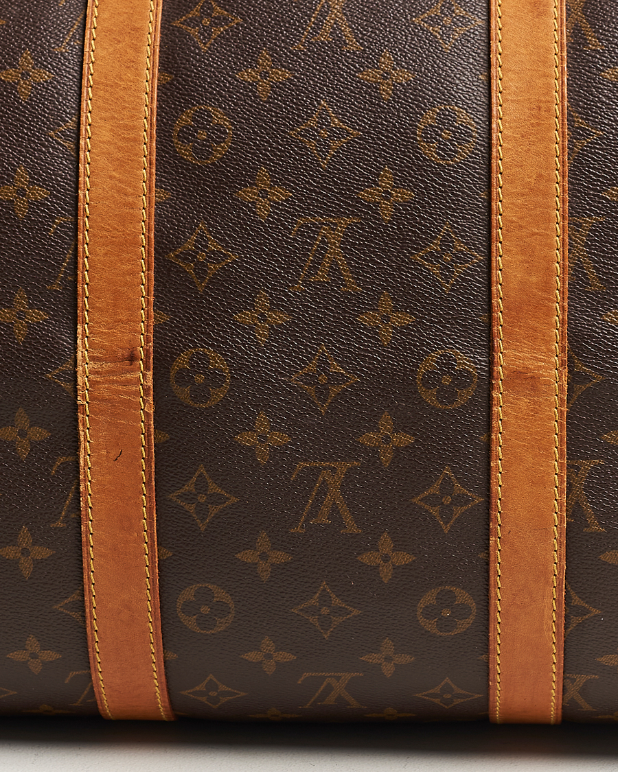 Mies | Louis Vuitton Pre-Owned Keepall Bandoulière 55 Bag Monogram | Louis Vuitton Pre-Owned | Keepall Bandoulière 55 Bag Monogram