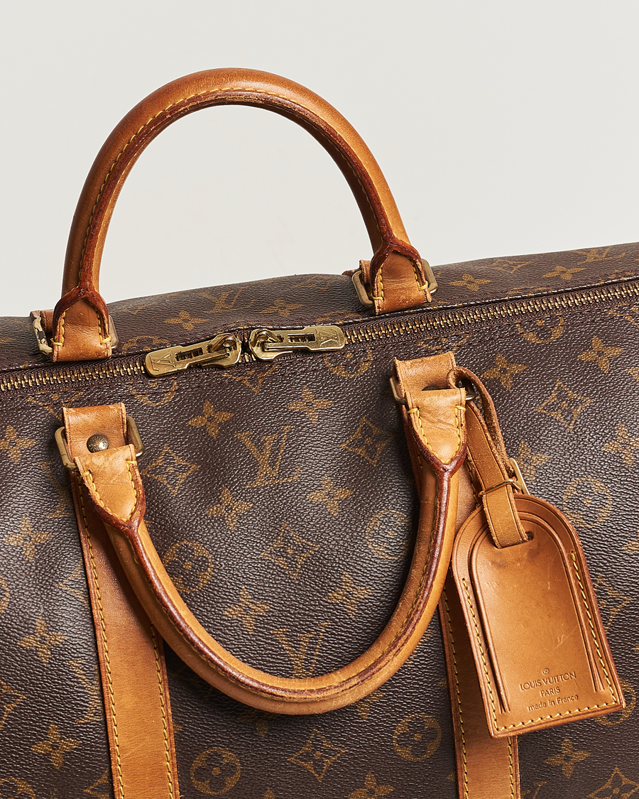 Mies | Louis Vuitton Pre-Owned Keepall Bandoulière 55 Bag Monogram | Louis Vuitton Pre-Owned | Keepall Bandoulière 55 Bag Monogram