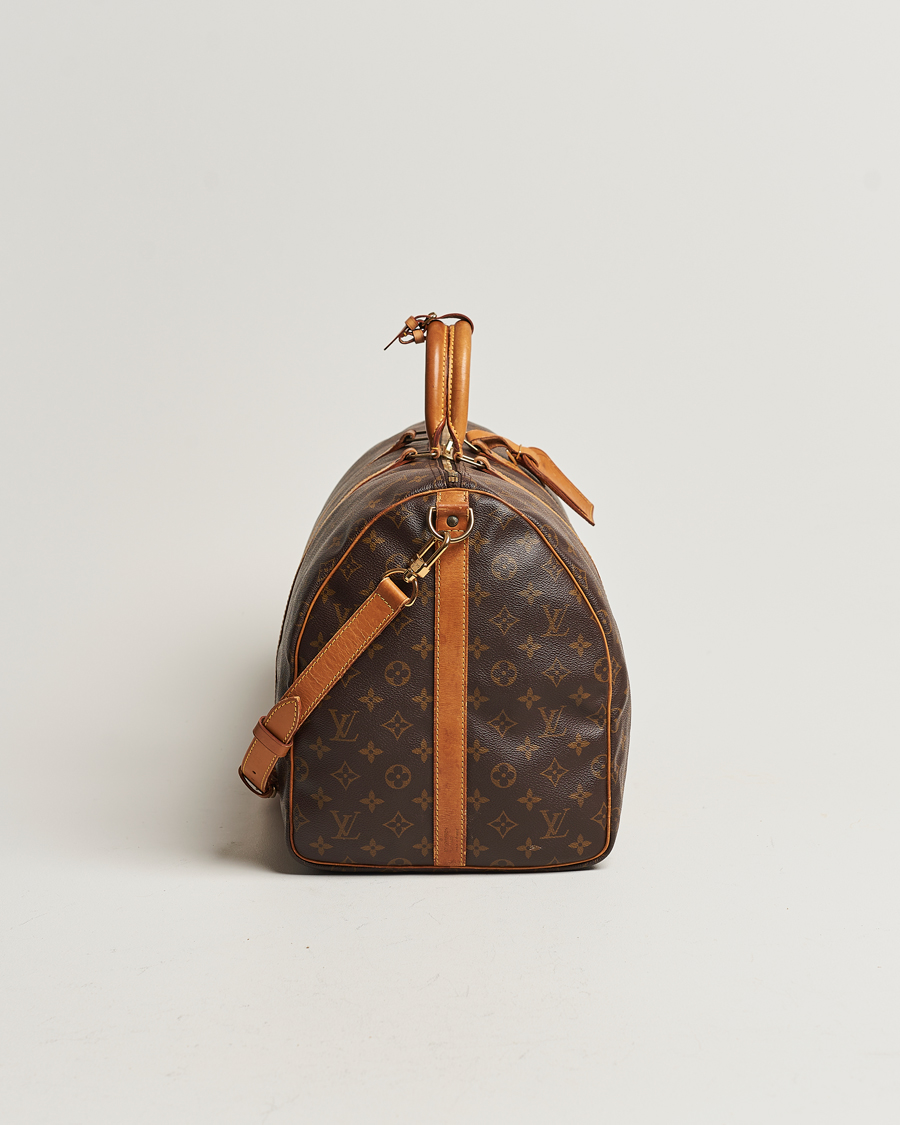 Mies | Louis Vuitton Pre-Owned Keepall Bandoulière 55 Bag Monogram | Louis Vuitton Pre-Owned | Keepall Bandoulière 55 Bag Monogram