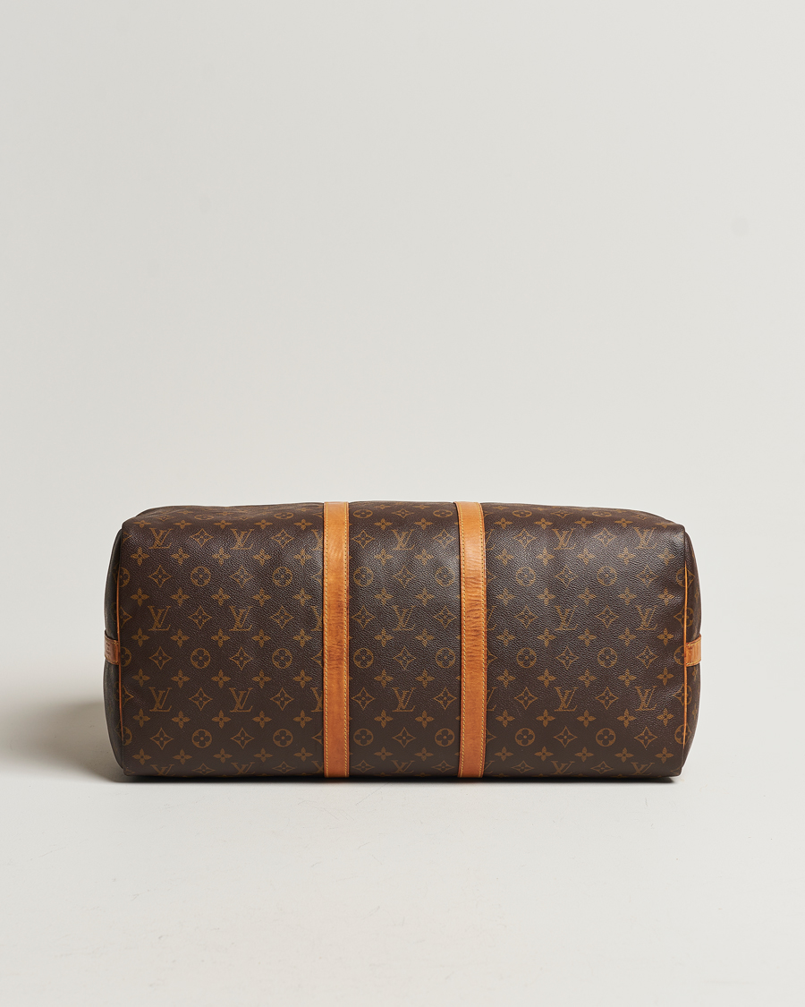 Mies | Louis Vuitton Pre-Owned Keepall Bandoulière 55 Bag Monogram | Louis Vuitton Pre-Owned | Keepall Bandoulière 55 Bag Monogram