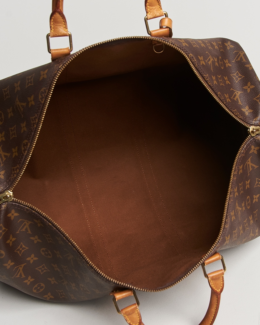 Mies | Louis Vuitton Pre-Owned Keepall Bandoulière 55 Bag Monogram | Louis Vuitton Pre-Owned | Keepall Bandoulière 55 Bag Monogram