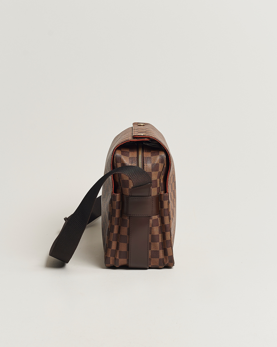 Mies | Louis Vuitton Pre-Owned Naviglio Messenger Bag Damier Ebene | Louis Vuitton Pre-Owned | Naviglio Messenger Bag Damier Ebene