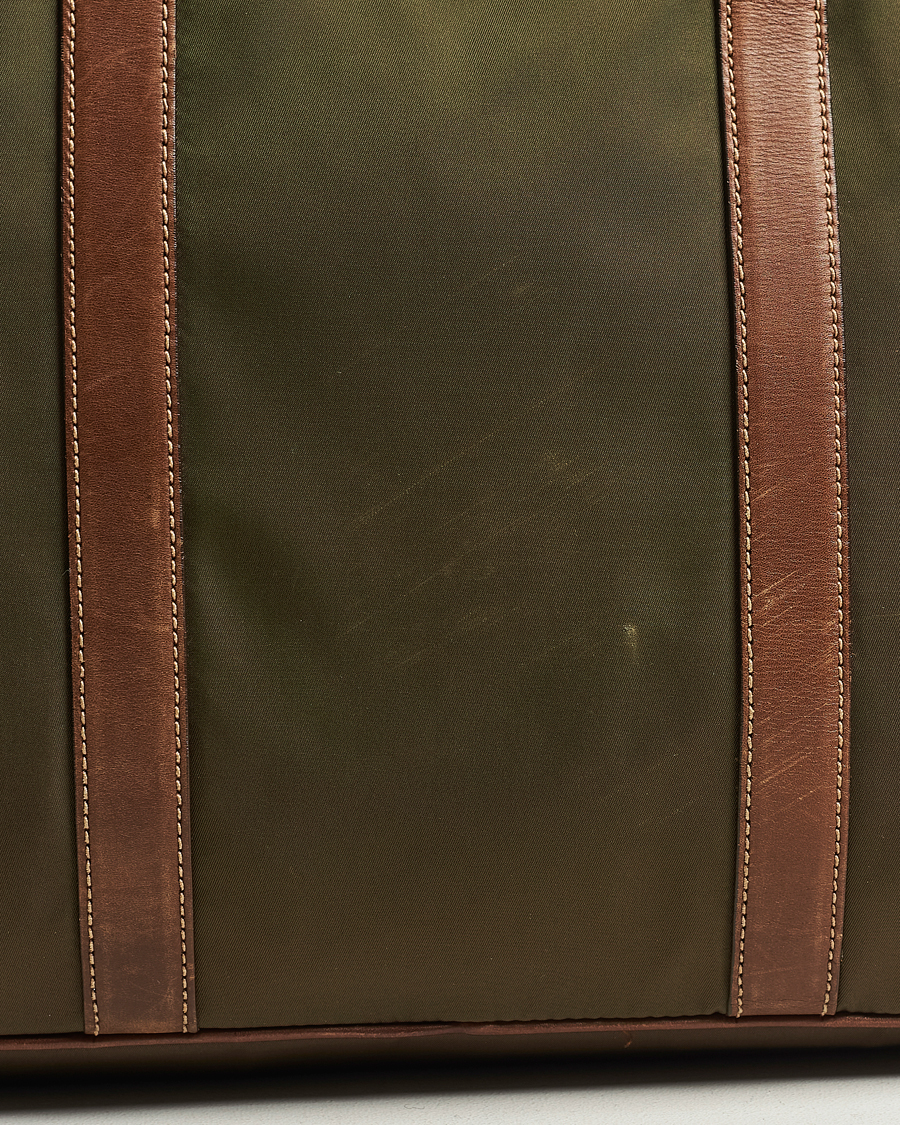 Mies | Prada Pre-Owned Boston Nylon Bag Moss Green  | Prada Pre-Owned | Boston Nylon Bag Moss Green 