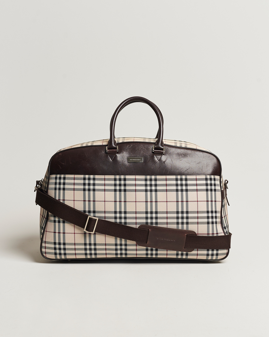 Mies | Burberry Pre-Owned Travel Bag House Check | Burberry Pre-Owned | Travel Bag House Check