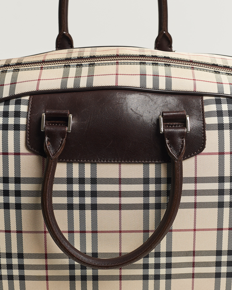 Mies | Burberry Pre-Owned Travel Bag House Check | Burberry Pre-Owned | Travel Bag House Check