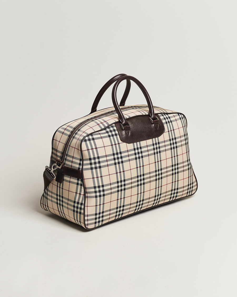 Mies | Burberry Pre-Owned Travel Bag House Check | Burberry Pre-Owned | Travel Bag House Check