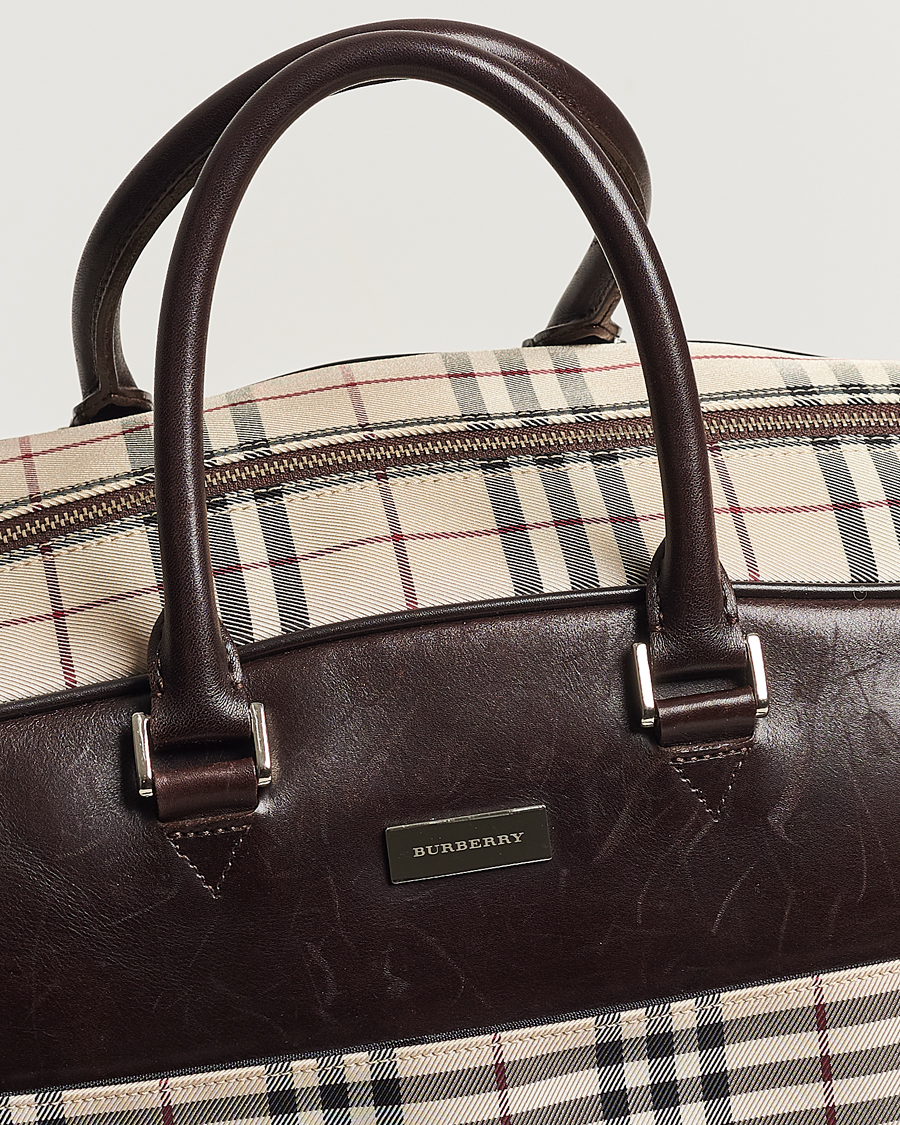 Mies | Burberry Pre-Owned Travel Bag House Check | Burberry Pre-Owned | Travel Bag House Check