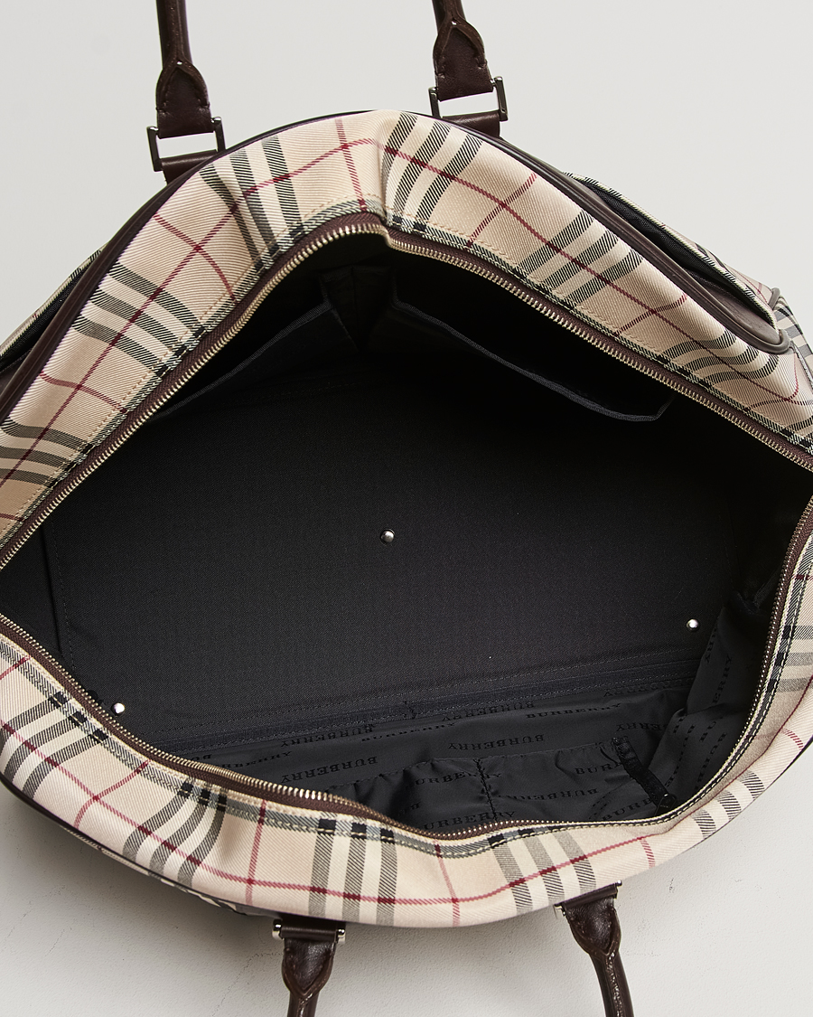 Mies | Burberry Pre-Owned Travel Bag House Check | Burberry Pre-Owned | Travel Bag House Check