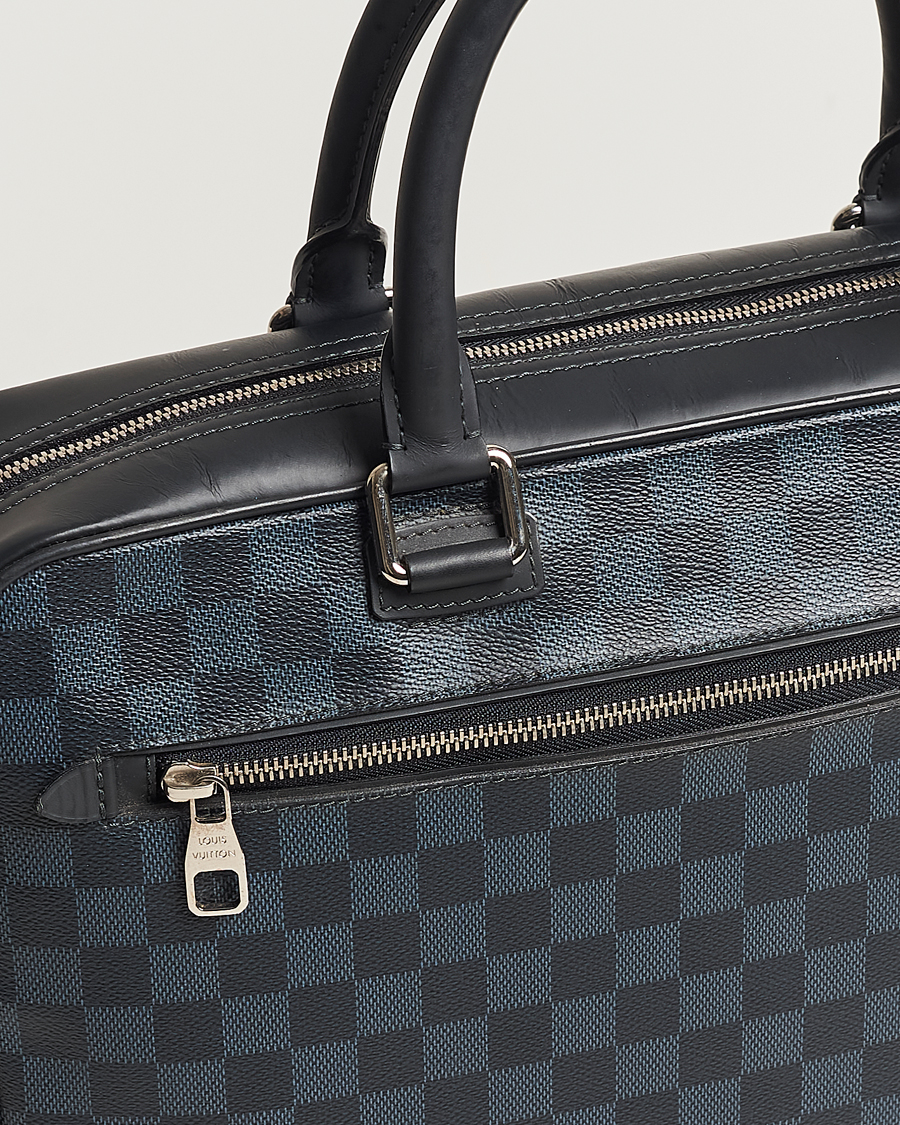 Mies | Louis Vuitton Pre-Owned Porte Documents Business Bag Damier Graphite | Louis Vuitton Pre-Owned | Porte Documents Business Bag Damier Graphite
