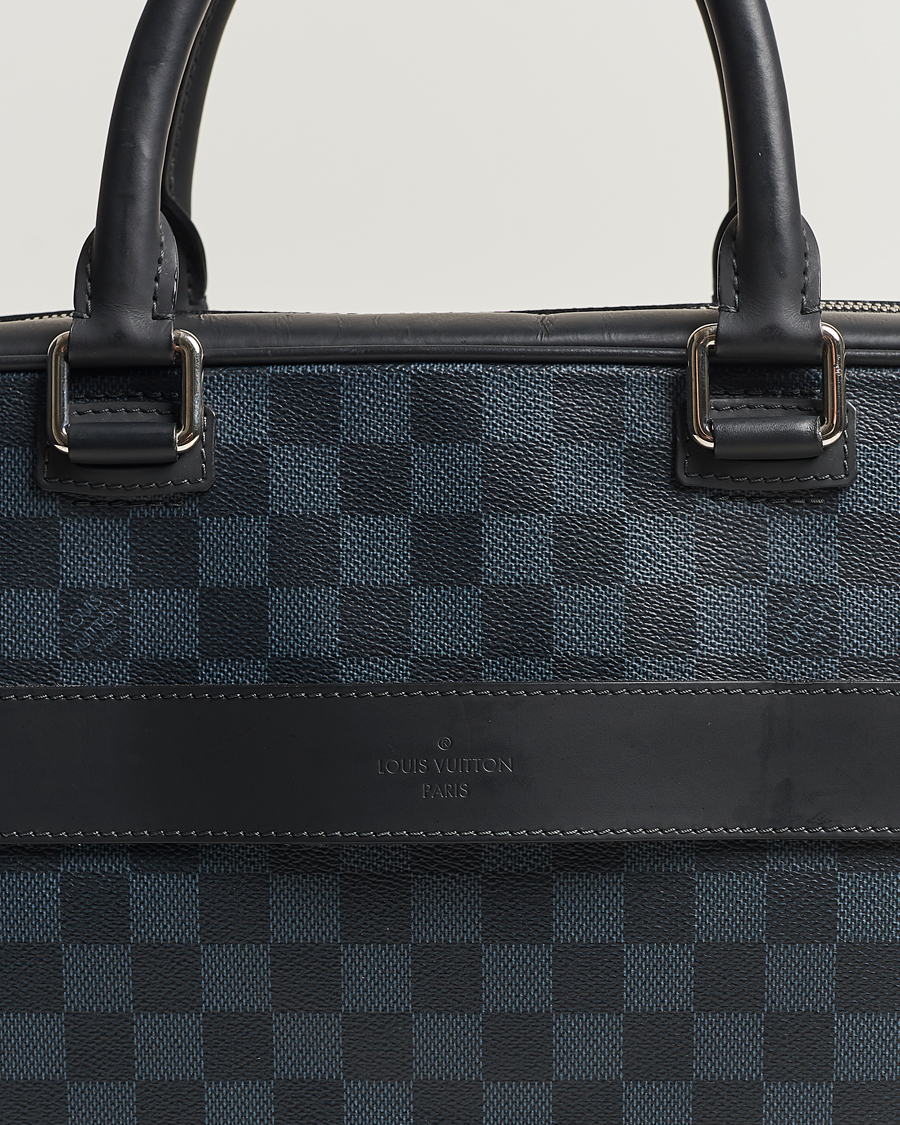 Mies | Louis Vuitton Pre-Owned Porte Documents Business Bag Damier Graphite | Louis Vuitton Pre-Owned | Porte Documents Business Bag Damier Graphite