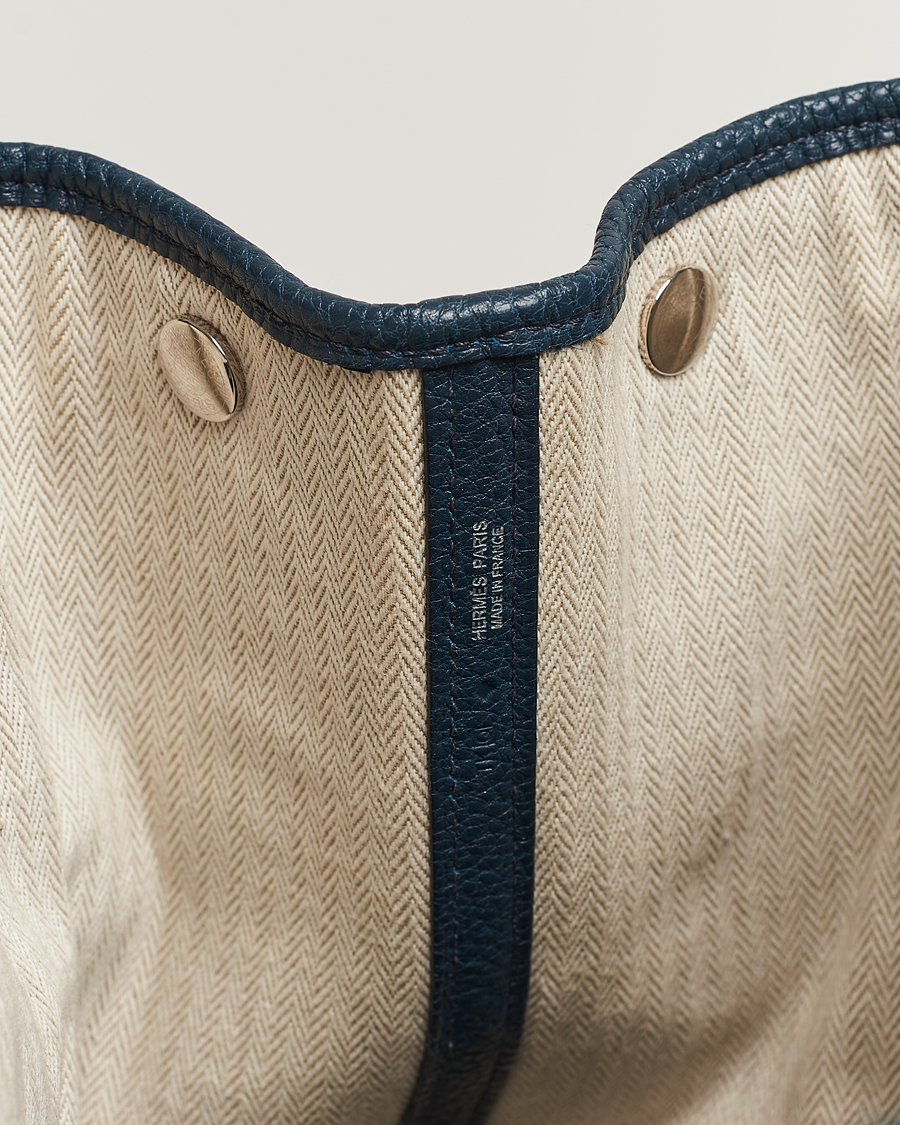 Mies | Hermès Pre-Owned Garden Party 36 Tote Togo Blue | Hermès Pre-Owned | Garden Party 36 Tote Togo Blue