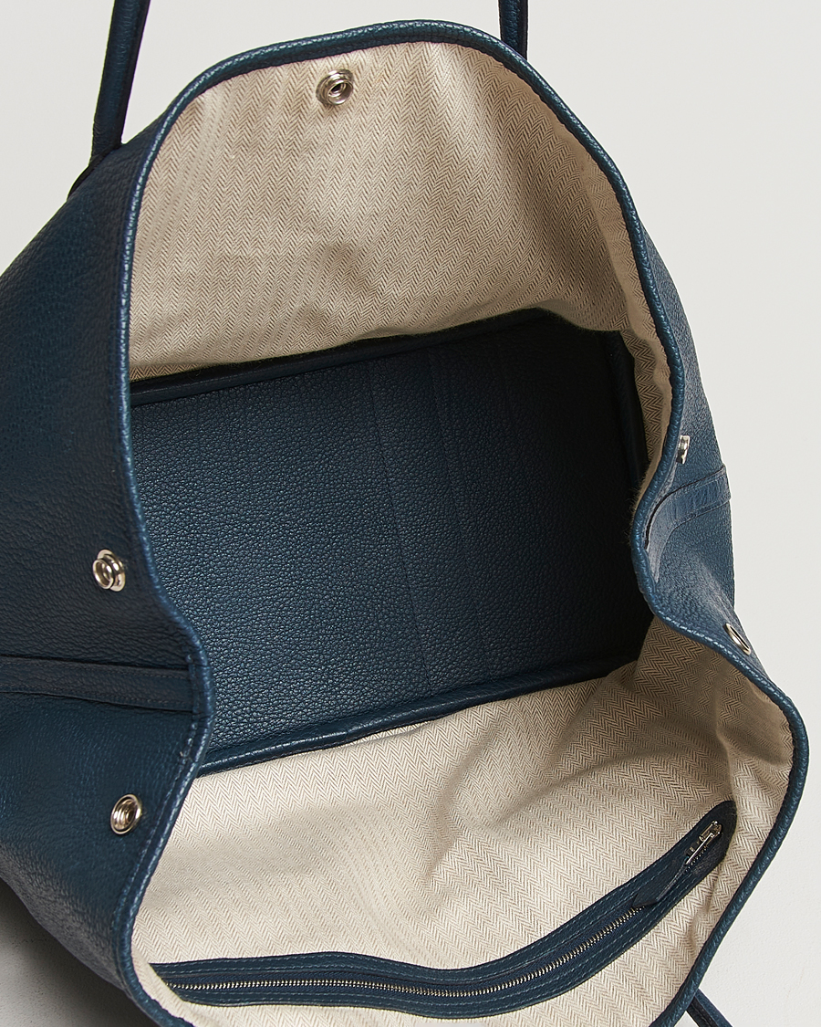 Mies | Hermès Pre-Owned Garden Party 36 Tote Togo Blue | Hermès Pre-Owned | Garden Party 36 Tote Togo Blue