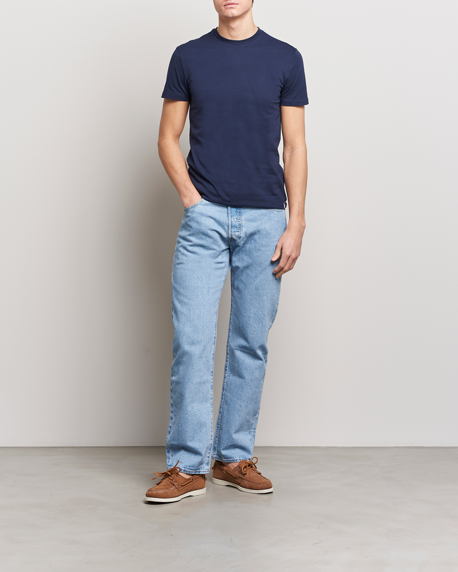 Mies | T-paidat | Polo Ralph Lauren | 3-Pack Crew Neck T-Shirt Green/Blue/Navy