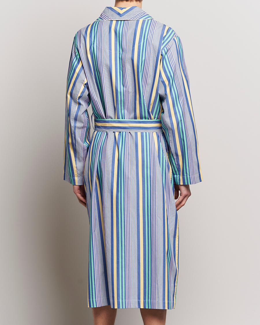 Mies | Yöpuvut ja kylpytakit | Polo Ralph Lauren | Oxford Striped Robe Blue/White