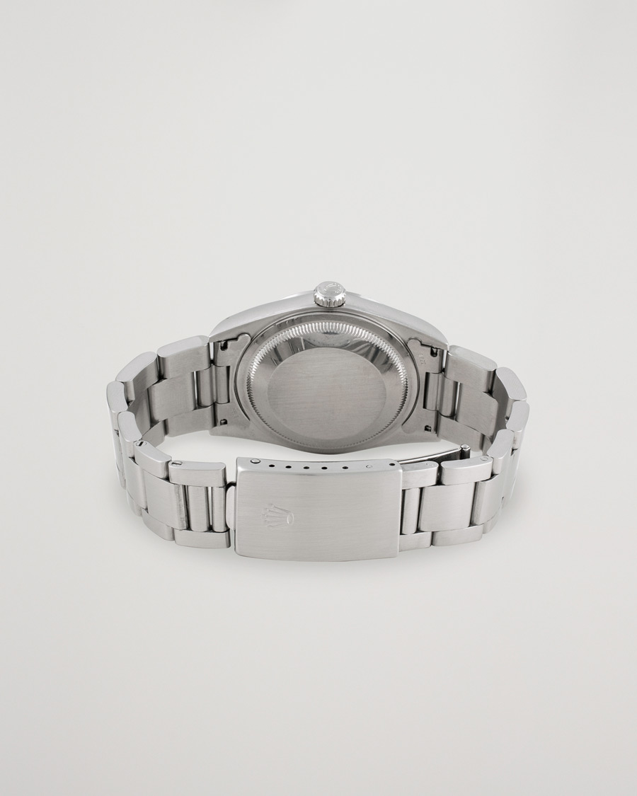 Mies | Rolex Pre-Owned Datejust 16200 Oyster Perpetual Steel White Silver | Rolex Pre-Owned | Datejust 16200 Oyster Perpetual Steel White Silver