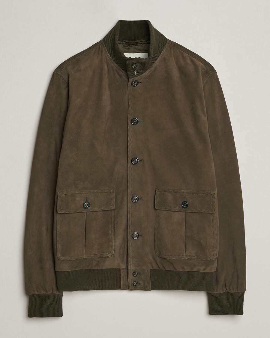 Mies | Takit | Valstar | Valstarino Suede Jacket Muschio