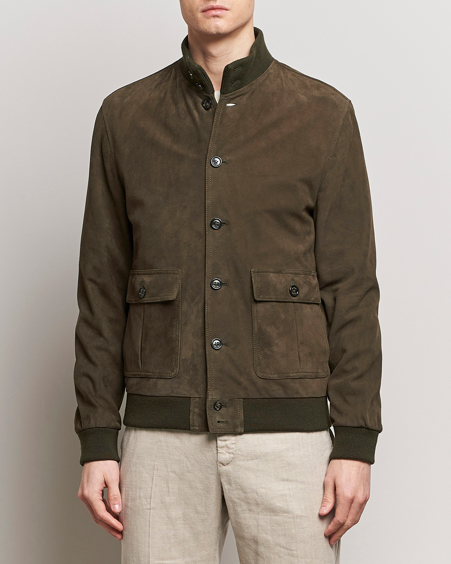 Mies | Takit | Valstar | Valstarino Suede Jacket Muschio