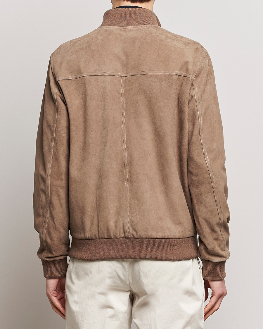 Mies | Takit | Valstar | Valstarino Suede Jacket Greige