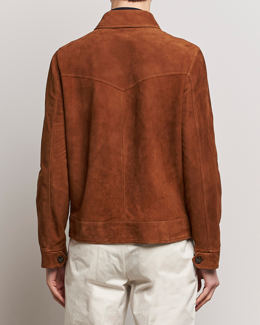 Mies | Takit | Valstar | Suede Zip Bomber Jacket Sandal