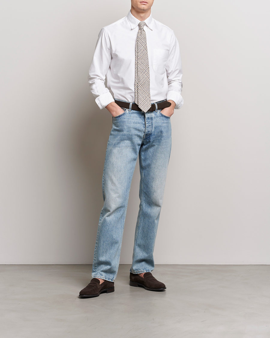 Mies | Kauluspaidat | Gitman Vintage | Button Down Oxford Shirt White