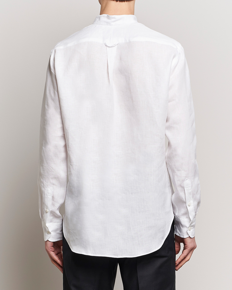 Mies | Kauluspaidat | Gitman Vintage | Linen Popover Shirt White