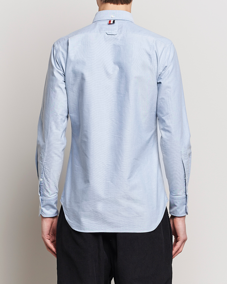 Mies | Kauluspaidat | Thom Browne | Contrast Placket Oxford Shirt Light Blue