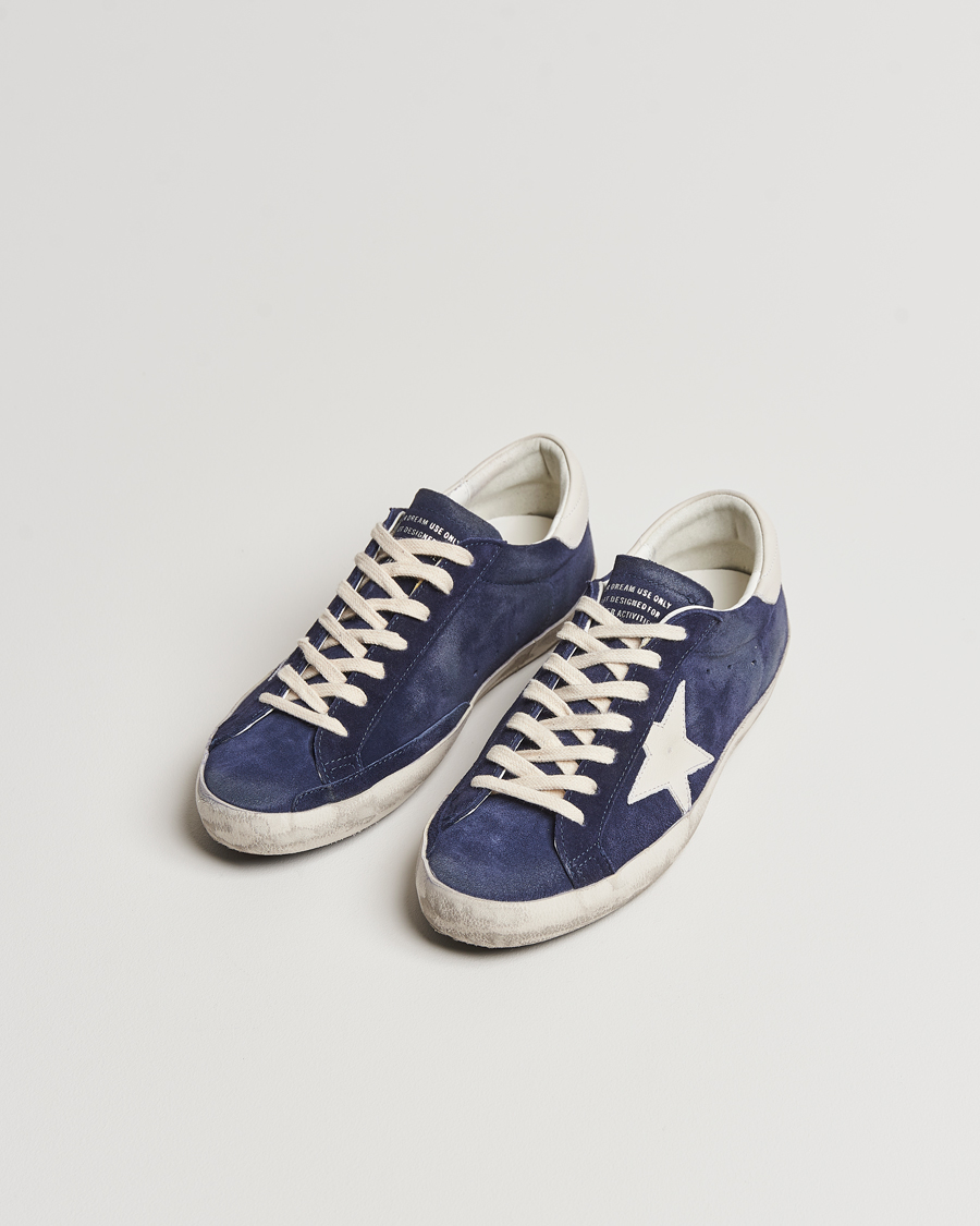Mies | Golden Goose Deluxe Brand Super-Star Sneaker Navy/White | Golden Goose | Deluxe Brand Super-Star Sneaker Navy/White