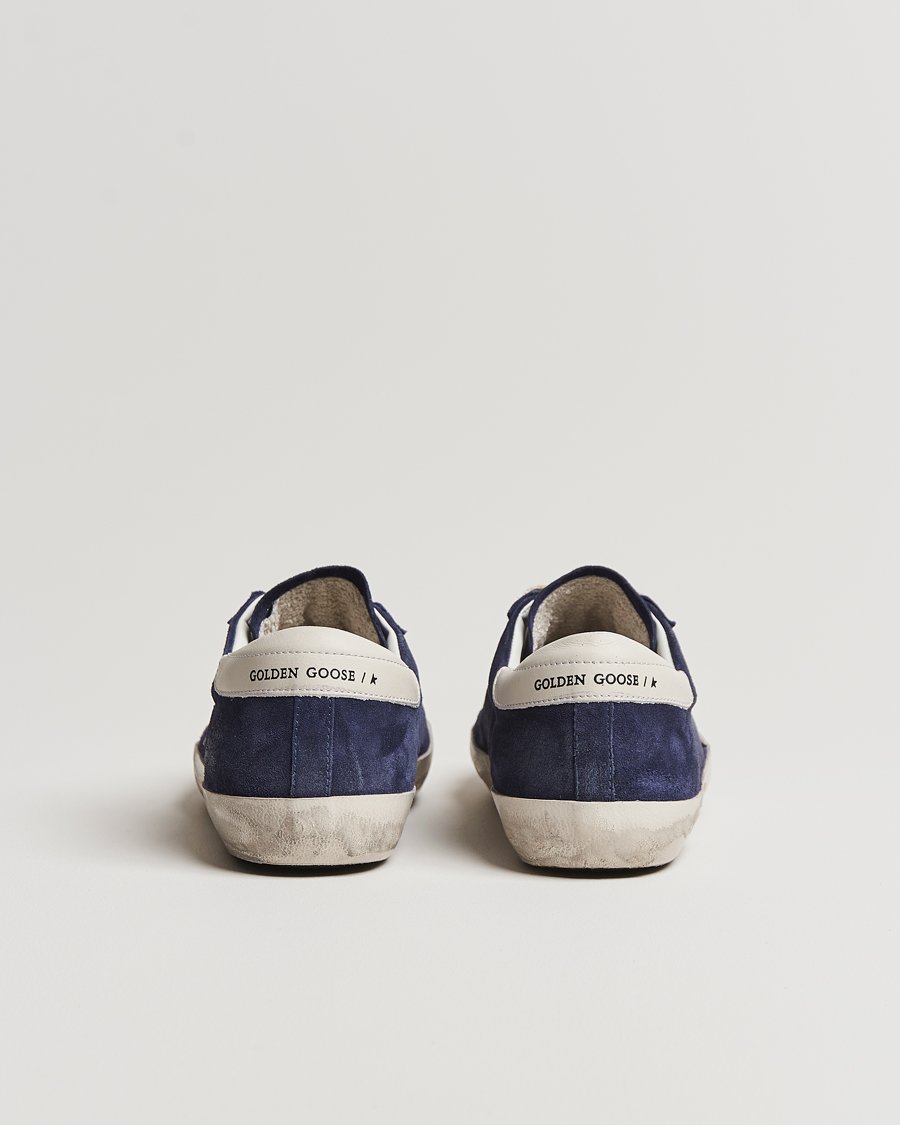 Mies | Golden Goose Deluxe Brand Super-Star Sneaker Navy/White | Golden Goose | Deluxe Brand Super-Star Sneaker Navy/White