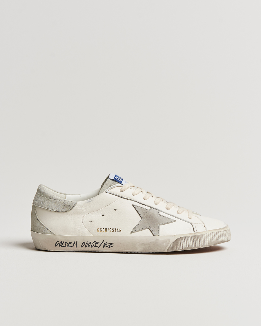 Mies | Golden Goose Deluxe Brand Super-Star Sneaker White/Ice | Golden Goose | Deluxe Brand Super-Star Sneaker White/Ice