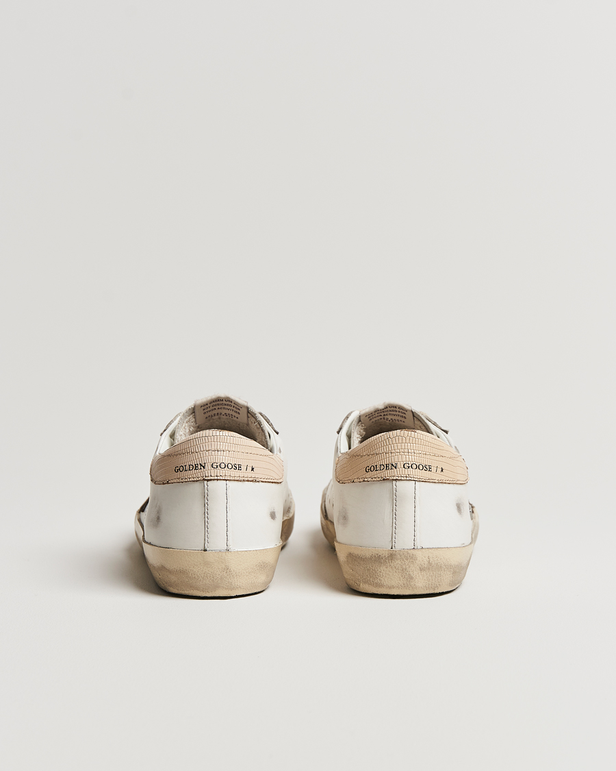 Mies | Golden Goose Deluxe Brand Super-Star Sneaker White/Brown | Golden Goose | Deluxe Brand Super-Star Sneaker White/Brown