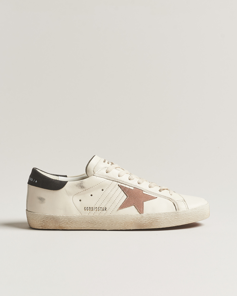Mies | Golden Goose Deluxe Brand Super-Star Sneaker White/Black | Golden Goose | Deluxe Brand Super-Star Sneaker White/Black