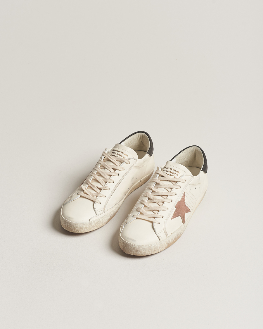 Mies | Luxury Brands | Golden Goose | Deluxe Brand Super-Star Sneaker White/Black