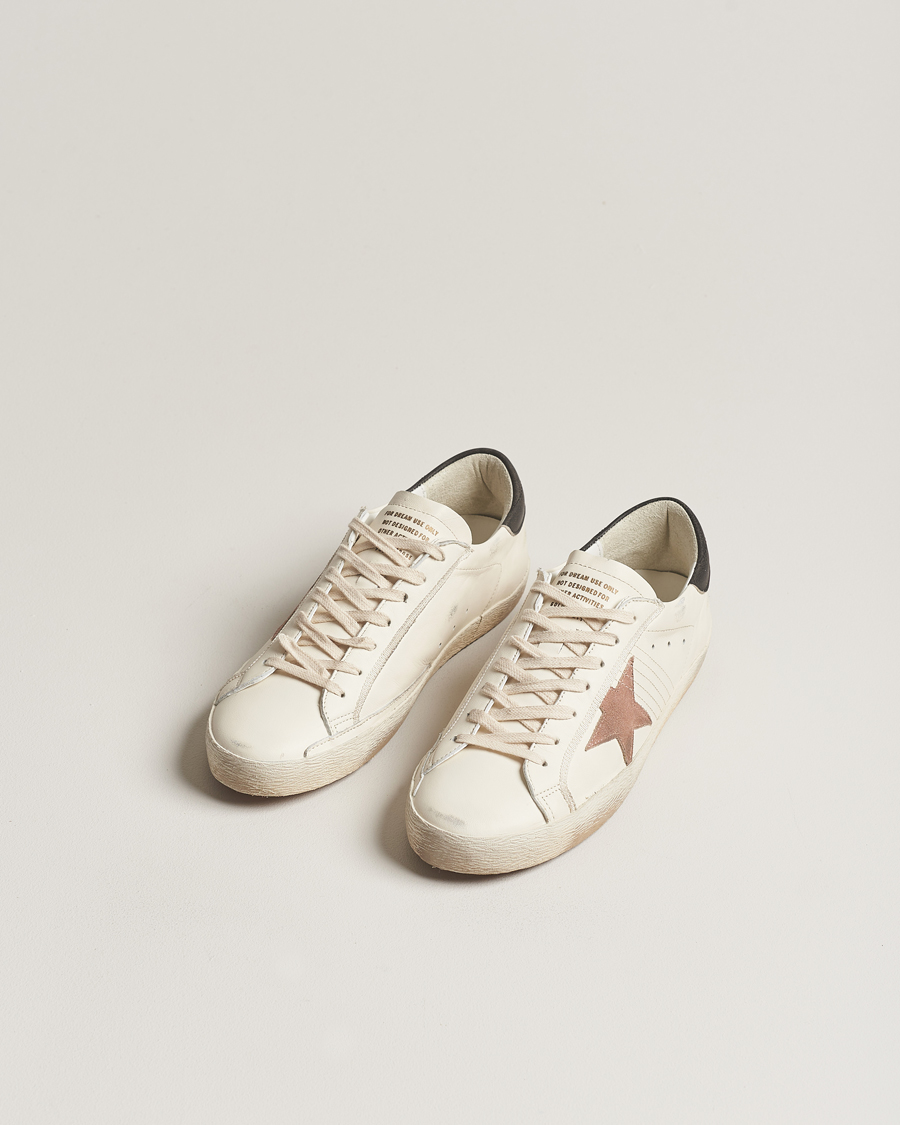 Mies | Golden Goose Deluxe Brand Super-Star Sneaker White/Black | Golden Goose | Deluxe Brand Super-Star Sneaker White/Black