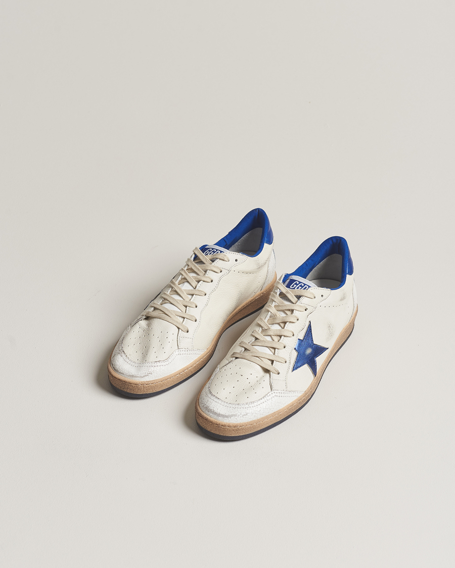 Mies | Golden Goose Deluxe Brand | Golden Goose Deluxe Brand | Ball Star Sneakers White/Blue
