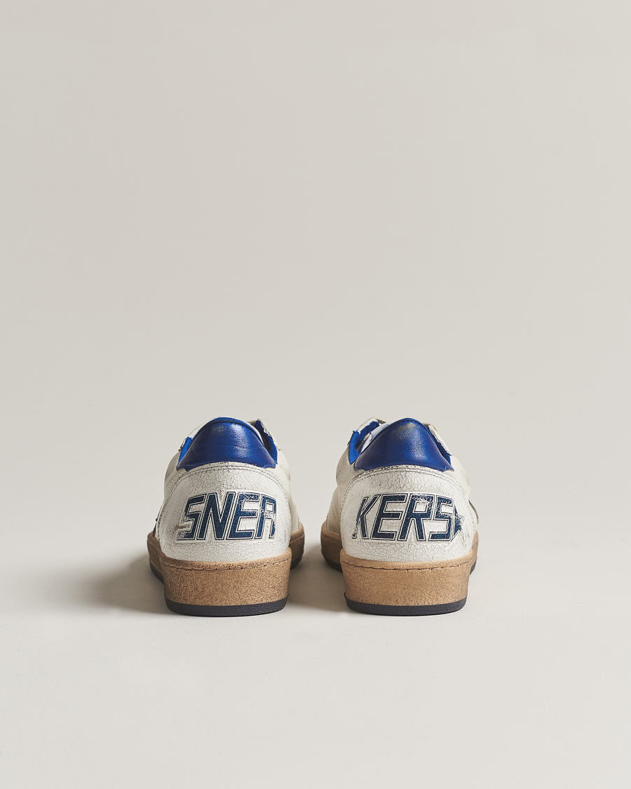Mies | Golden Goose Ball Star Sneakers White/Blue | Golden Goose | Ball Star Sneakers White/Blue