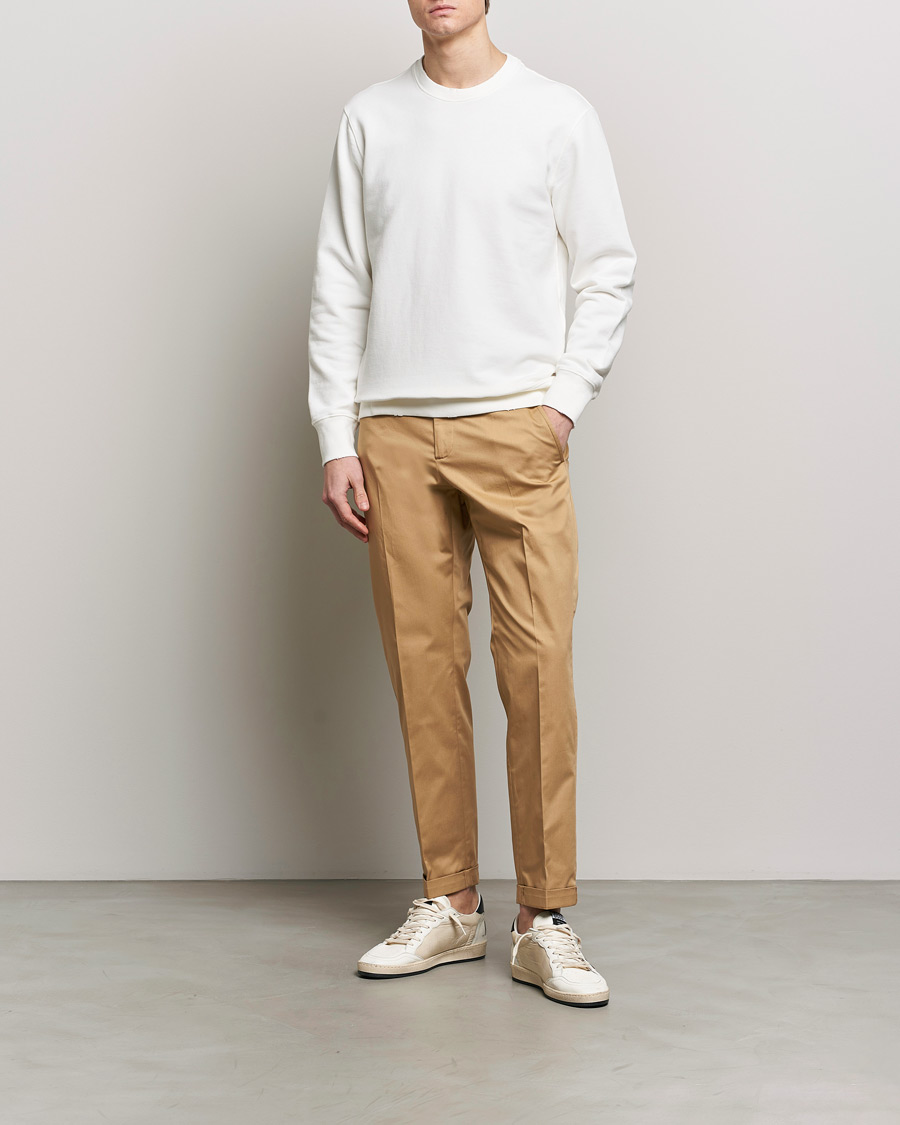 Mies | Housut | Golden Goose | Deluxe Brand Comfort Cotton Chinos Beige